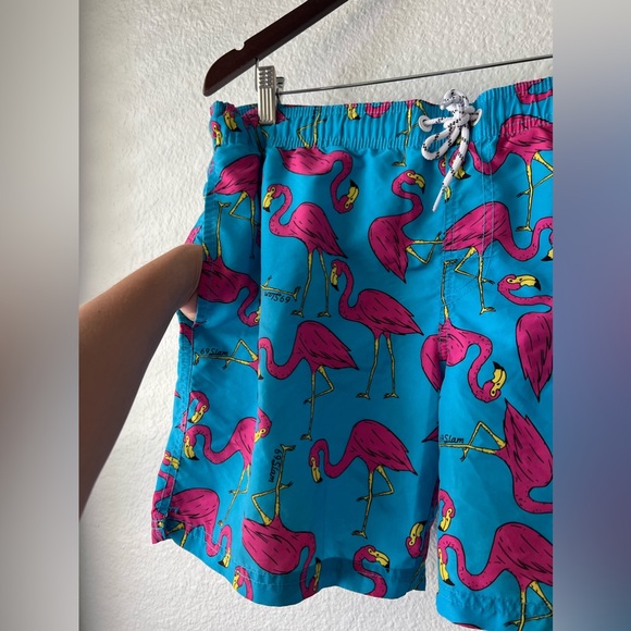 MAAMGIC 69 Slam Flamingo Swim Trunks Shorts Size M. - Picture 4 of 8